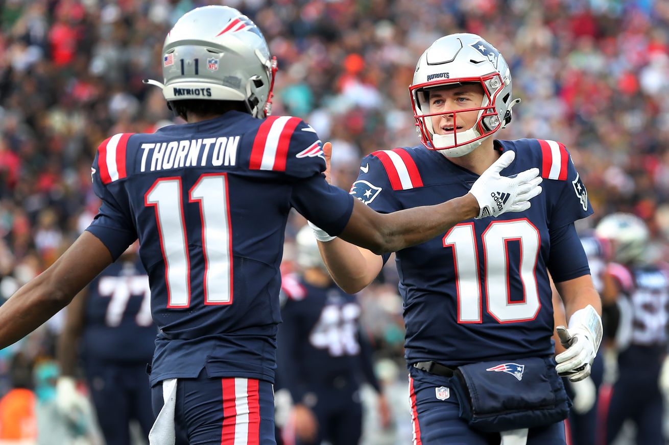 Miami Dolphins (21) Vs. New England Patriots (23) At Gillette Stadium