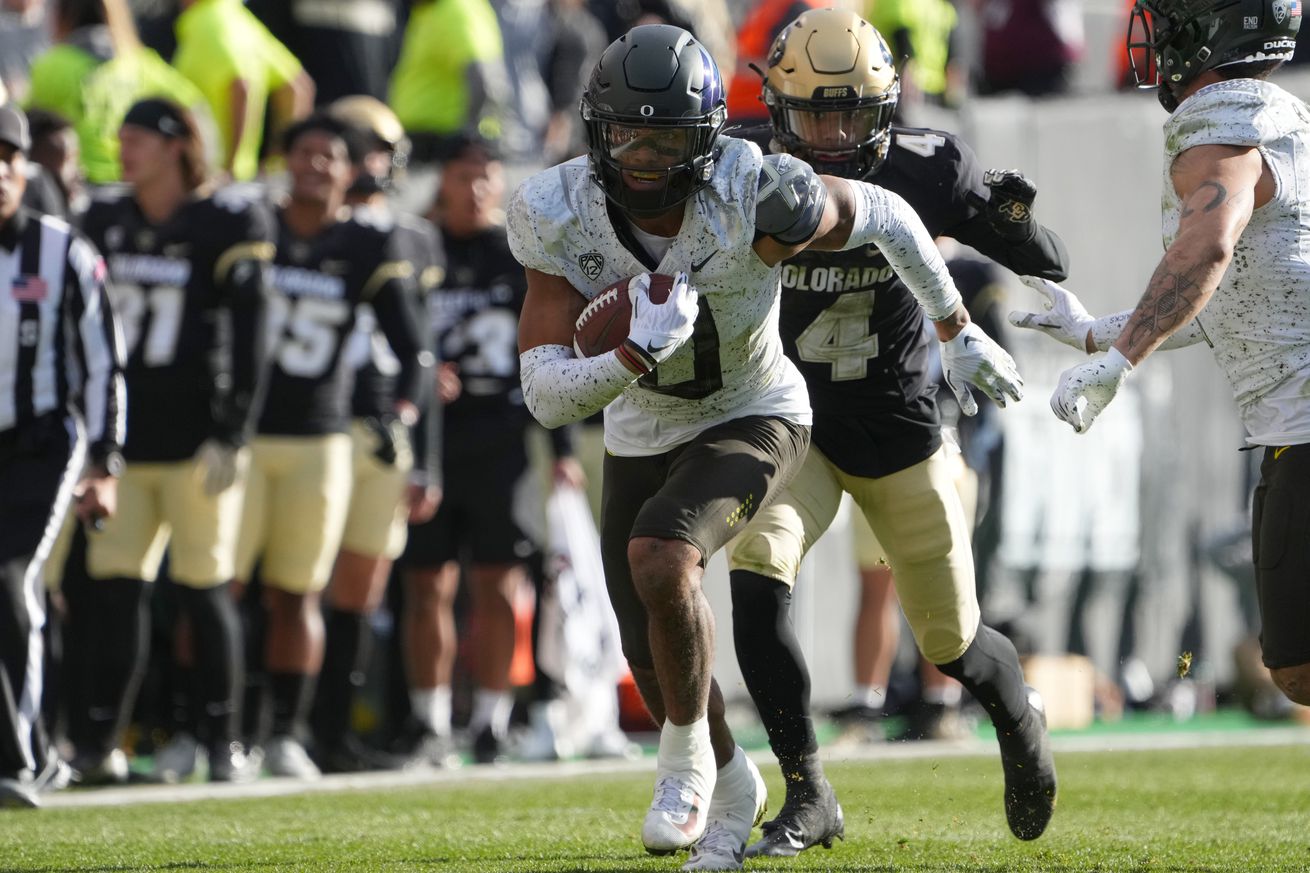 NCAA Football: Oregon at Colorado