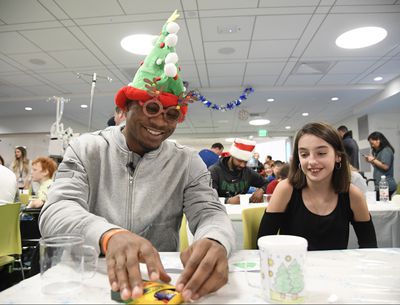 Boston Celtics Hospital Visit
