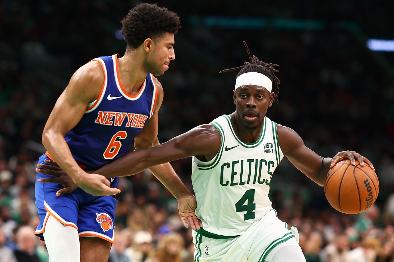 New York Knicks v Boston Celtics