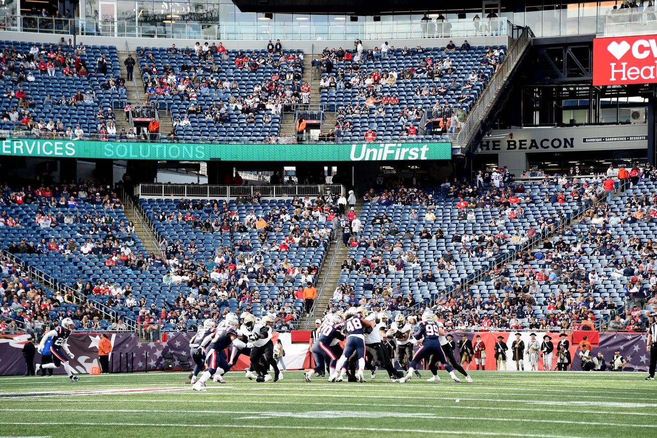 NFL: New Orleans Saints at New England Patriots