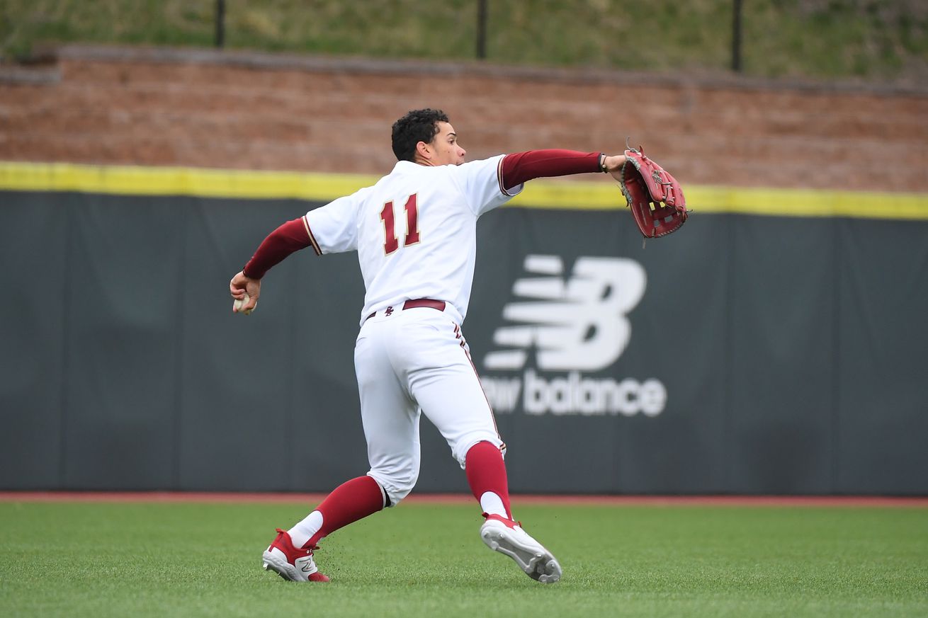 COLLEGE BASEBALL: APR 19 UConn at Boston College