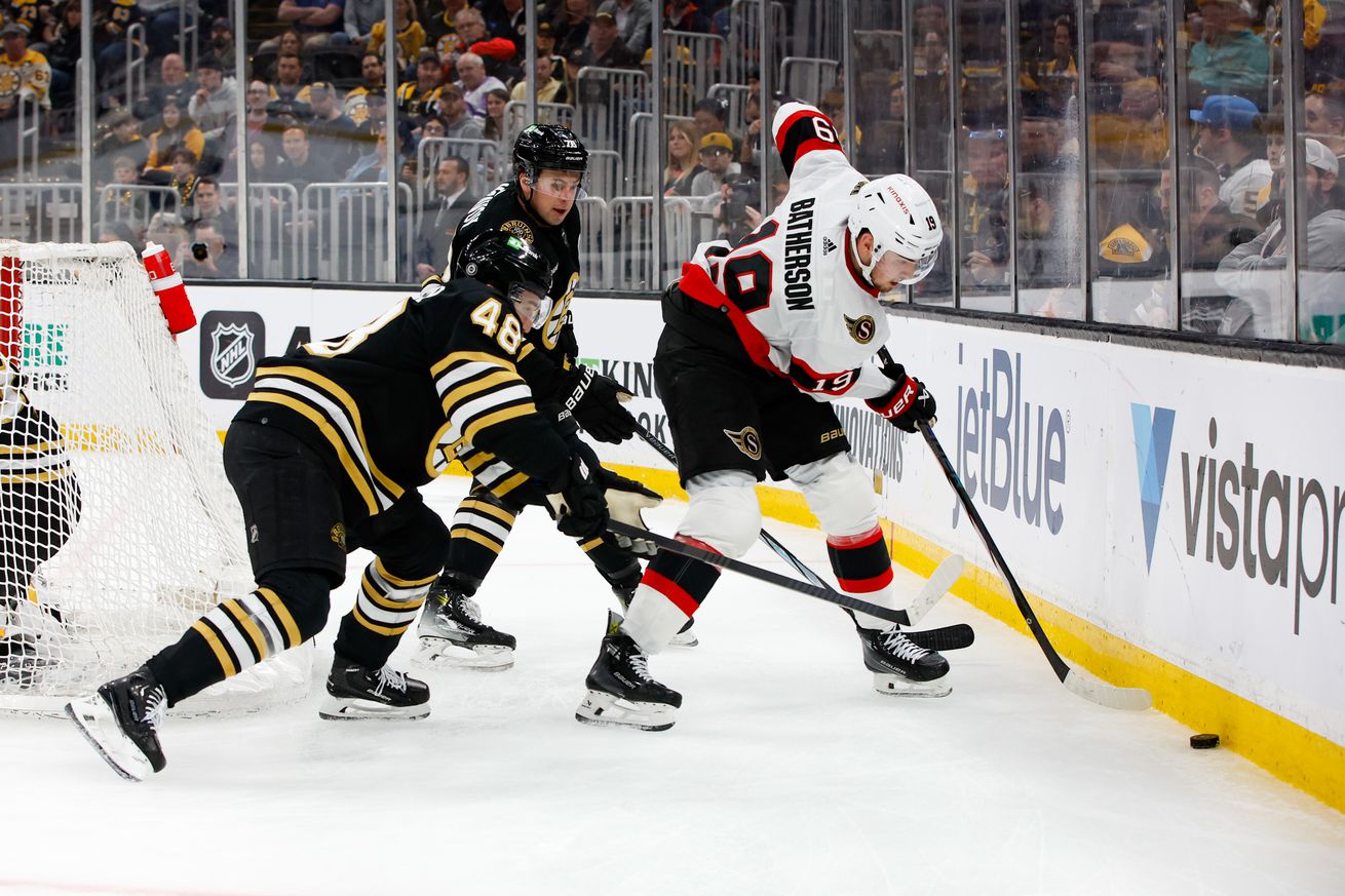 Ottawa Senators v Boston Bruins