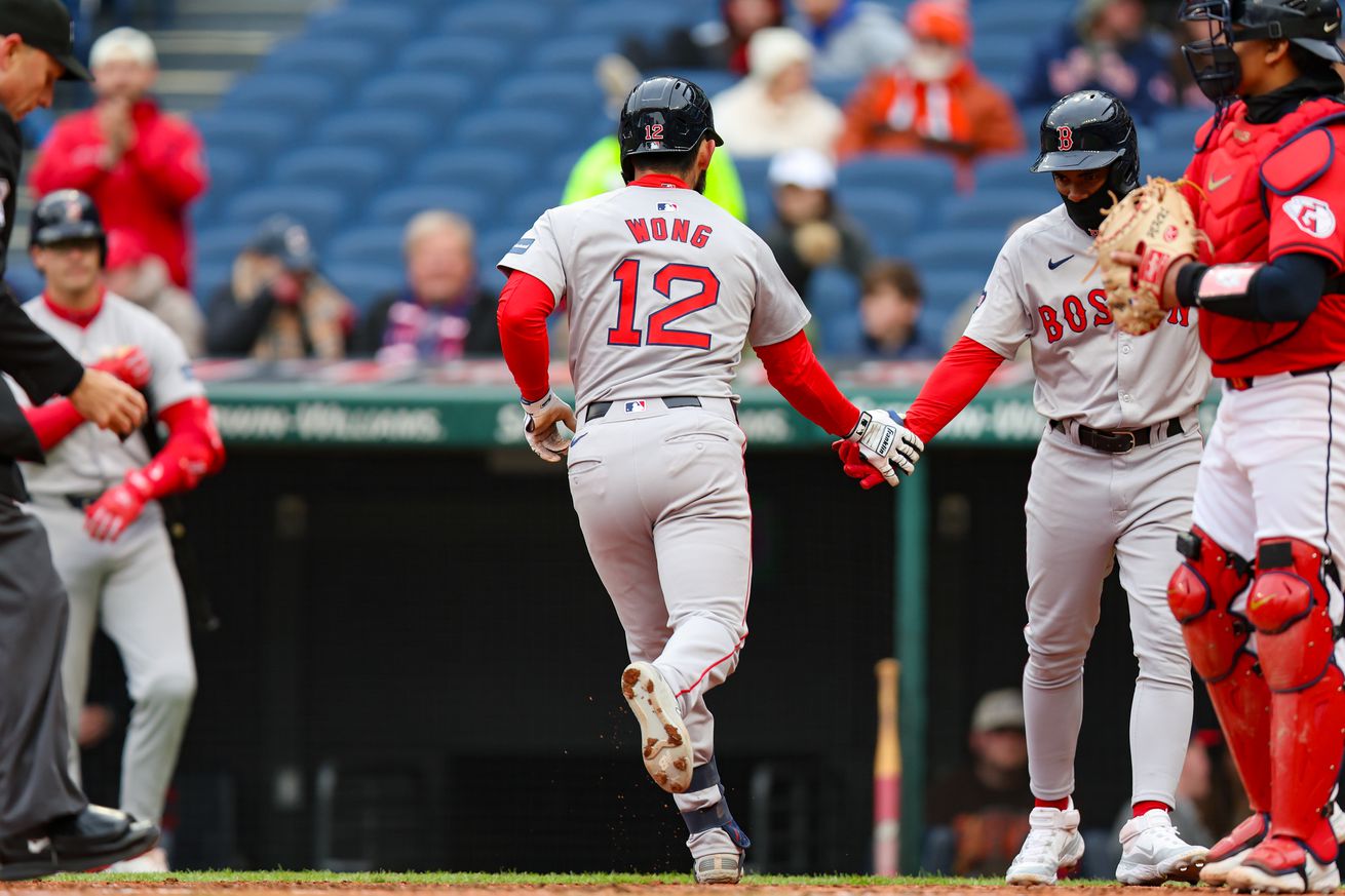 MLB: APR 24 Red Sox at Guardians