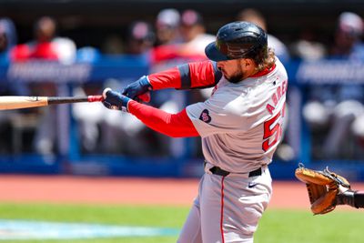 MLB: APR 25 Red Sox at Guardians
