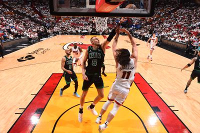 NBA PLAYOFFS - Boston Celtics v Miami Heat