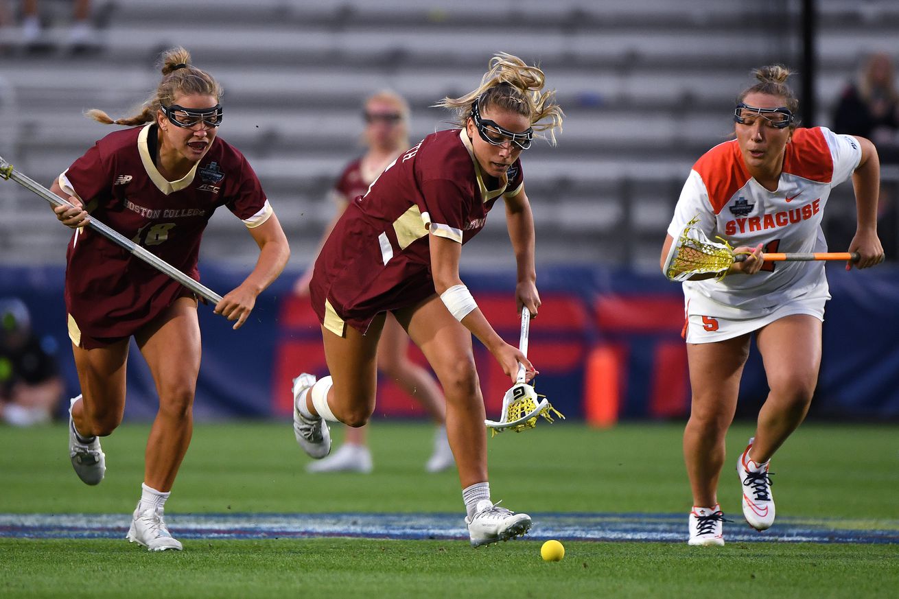 NCAA Womens Lacrosse: Semifinals-Syracuse at Boston College