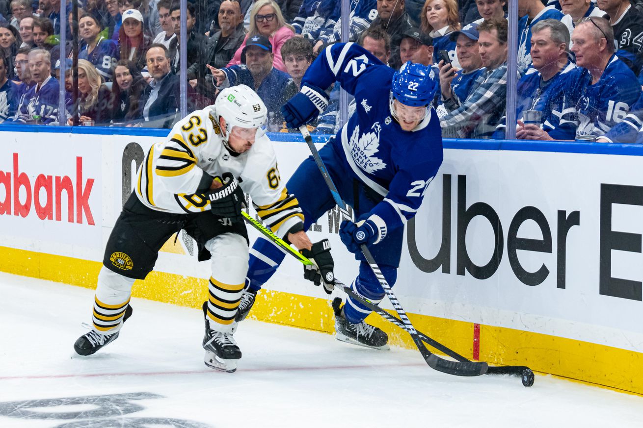 NHL: MAY 02 Eastern Conference First Round - Bruins at Maple Leafs