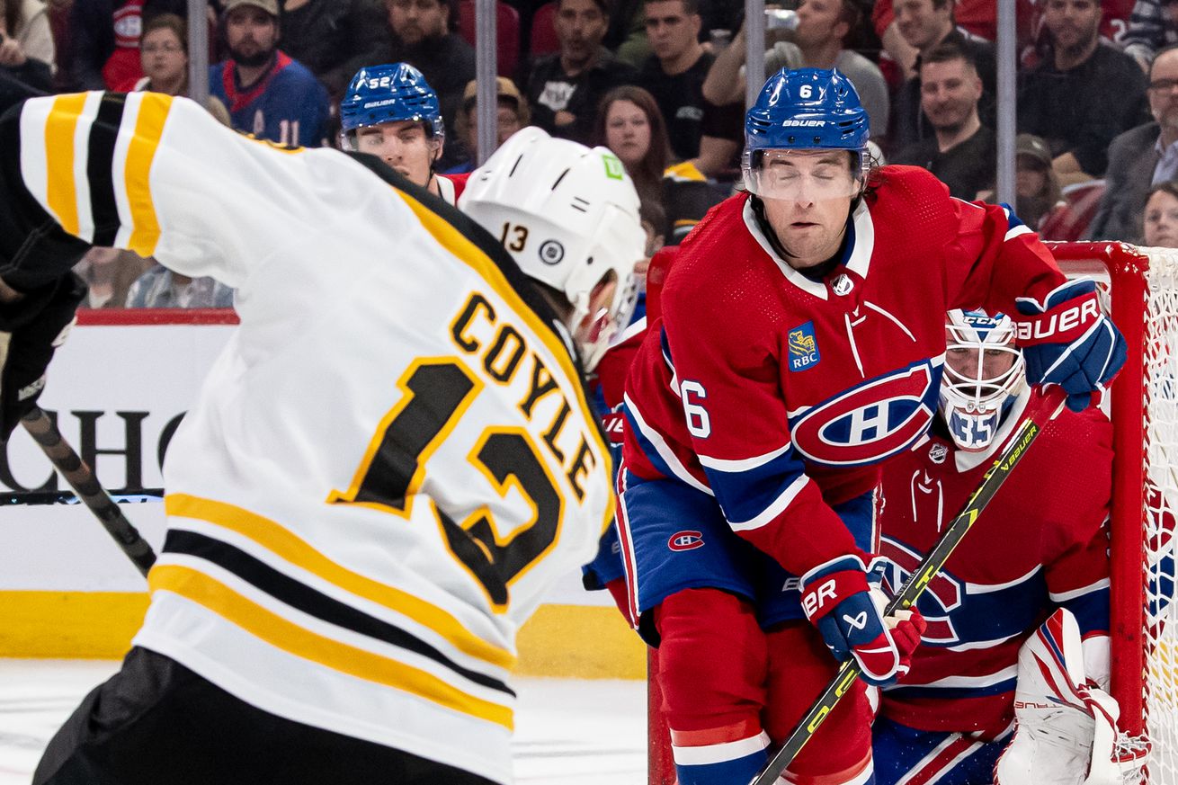Boston Bruins v Montreal Canadiens