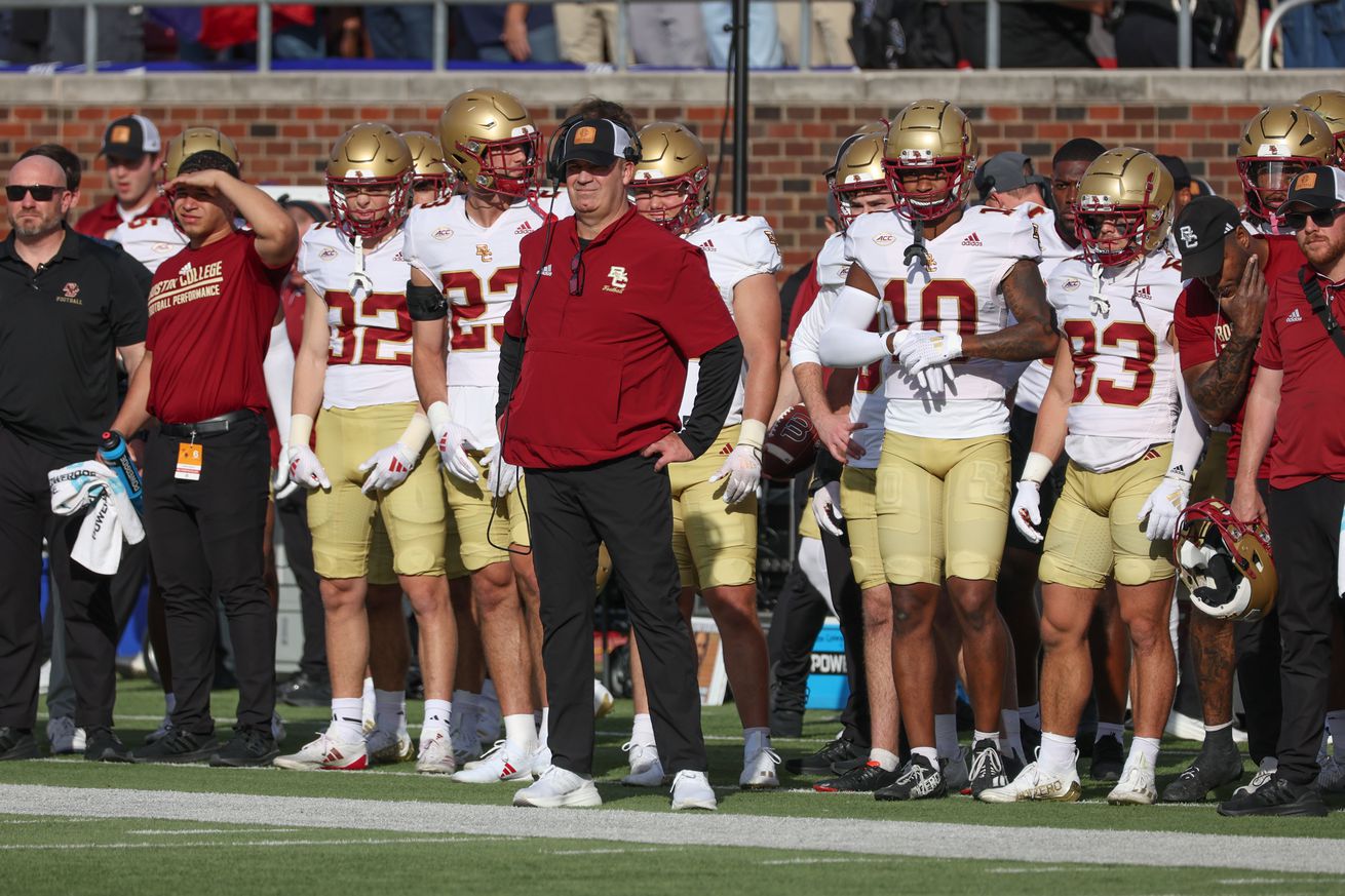 COLLEGE FOOTBALL: NOV 16 Boston College at SMU