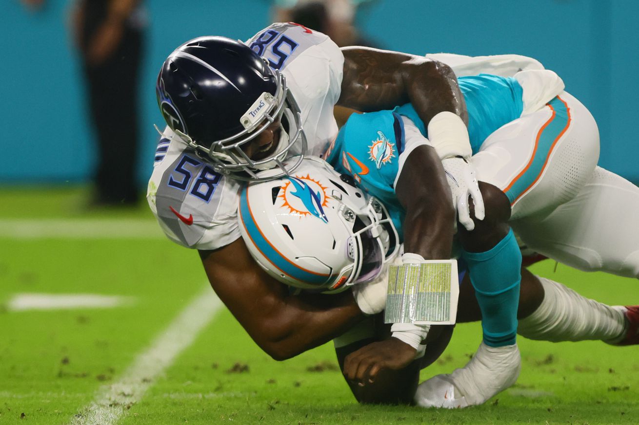 NFL: Tennessee Titans at Miami Dolphins