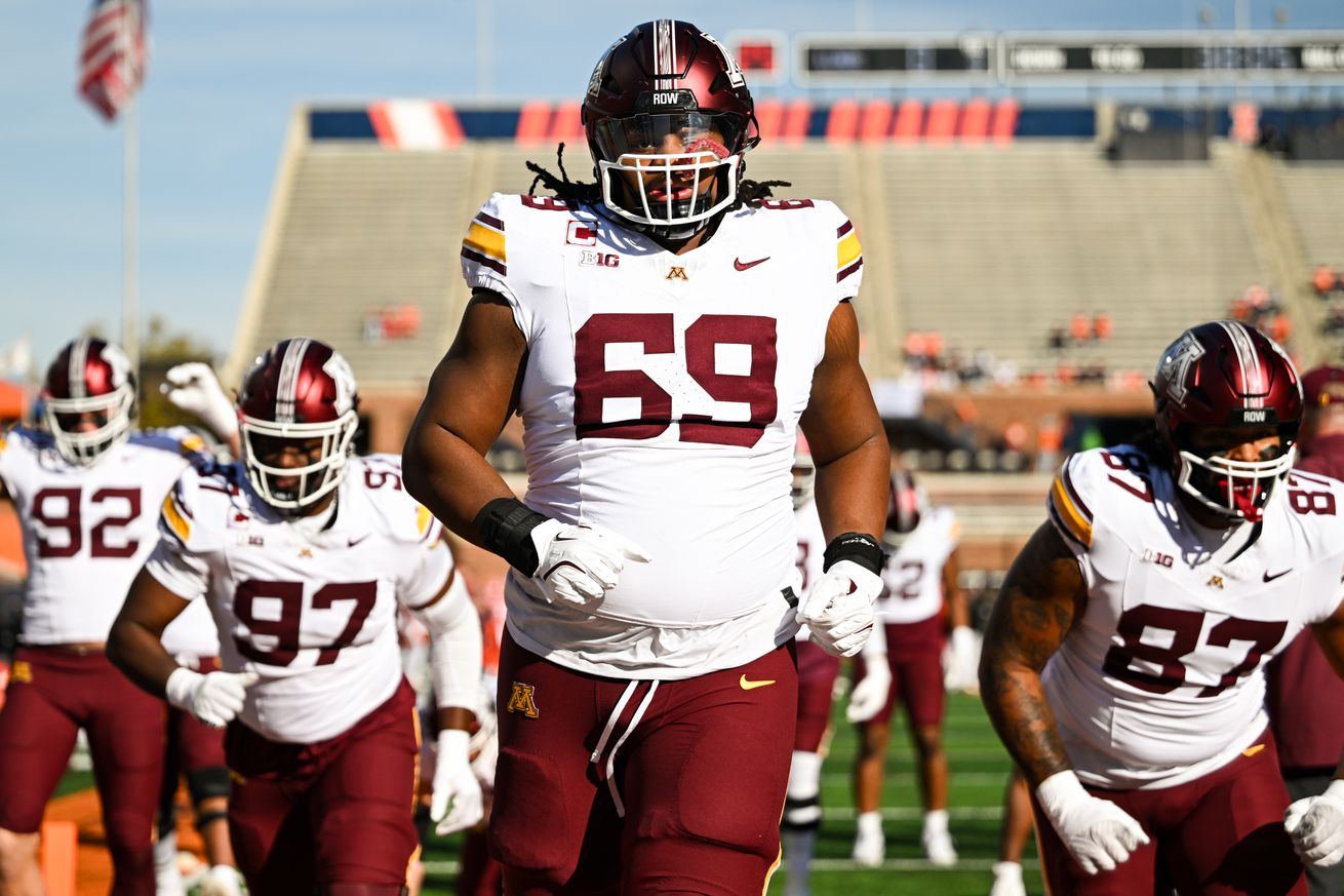 COLLEGE FOOTBALL: NOV 02 Minnesota at Illinois