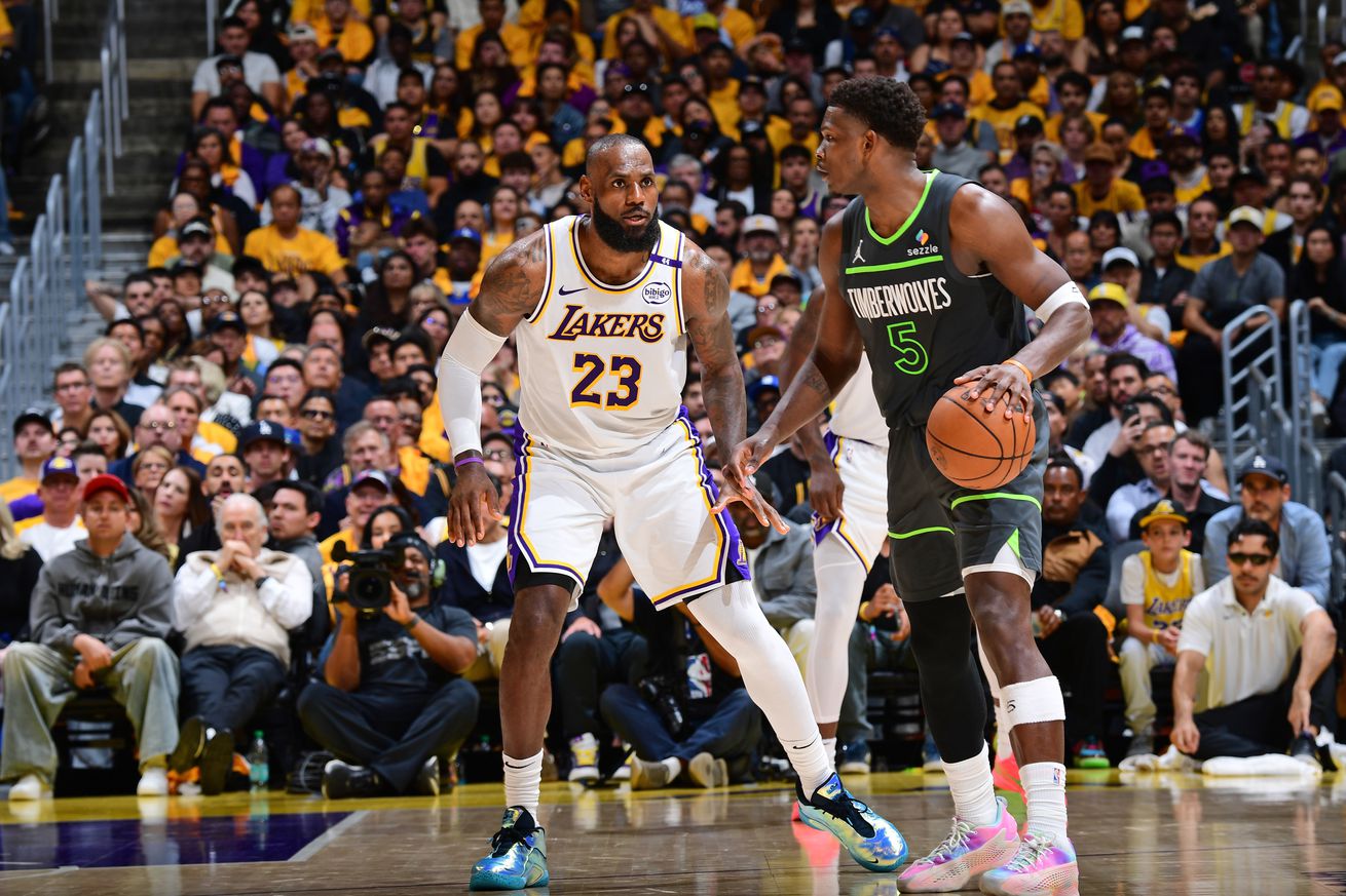 2025 NBA Playoffs - Minnesota Timberwolves v Los Angeles Lakers