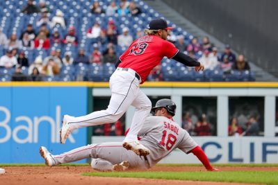 MLB: APR 26 Red Sox at Guardians - Game 1