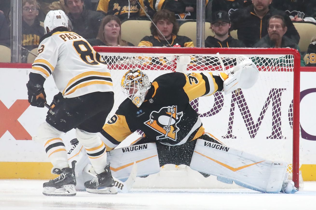 NHL: Boston Bruins at Pittsburgh Penguins