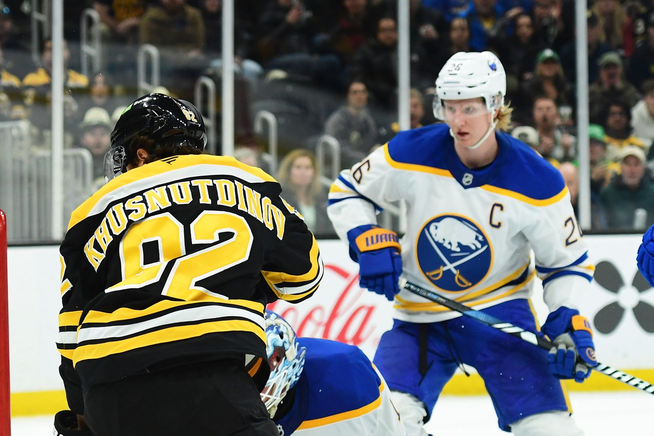 NHL: Buffalo Sabres at Boston Bruins
