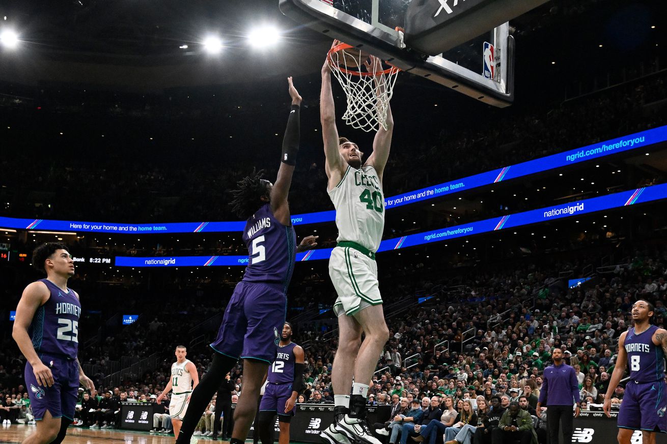 NBA: Charlotte Hornets at Boston Celtics