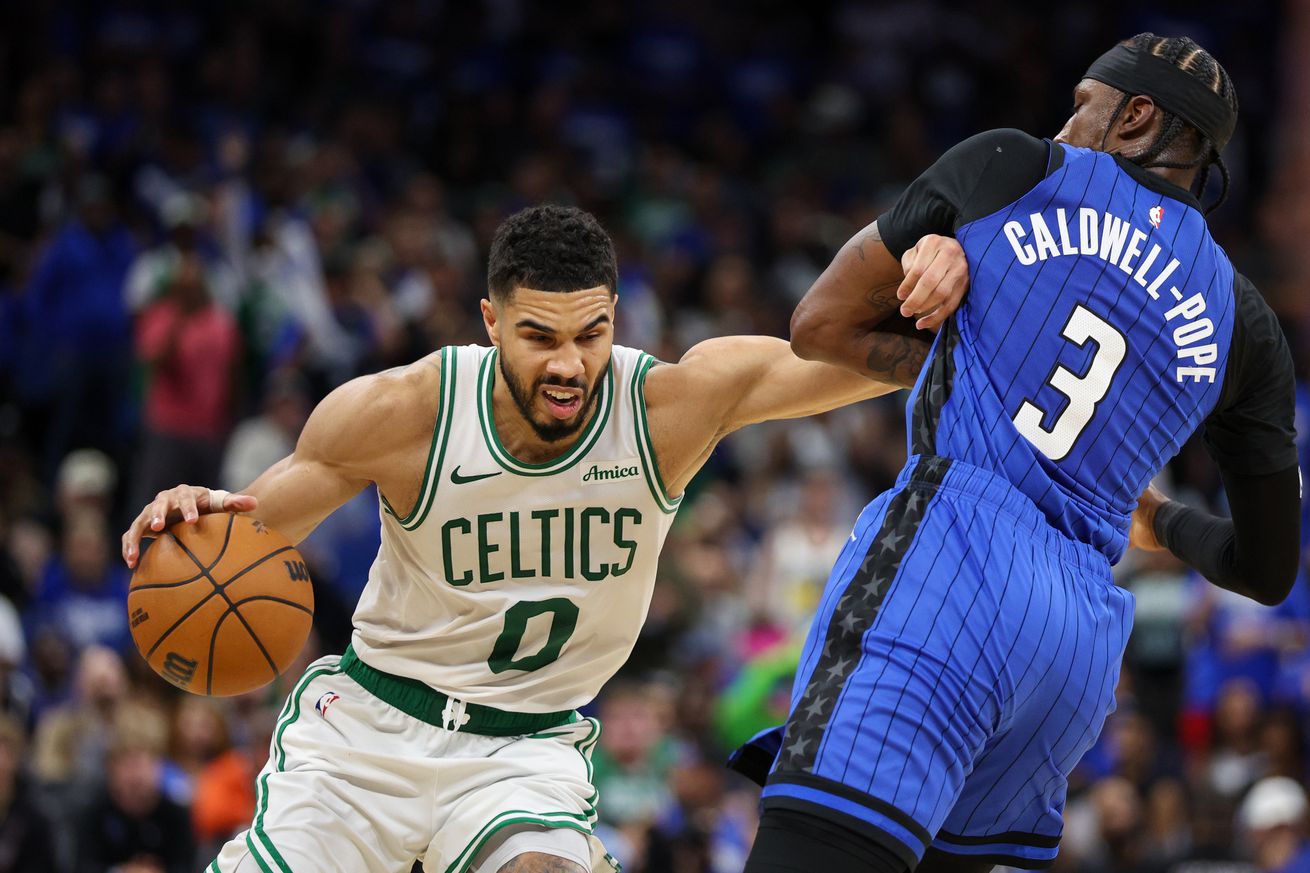 NBA: Playoffs-Boston Celtics at Orlando Magic