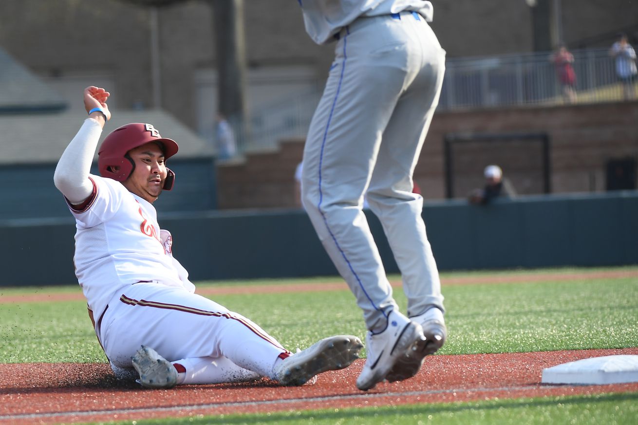 COLLEGE BASEBALL: APR 14 Duke at Boston College