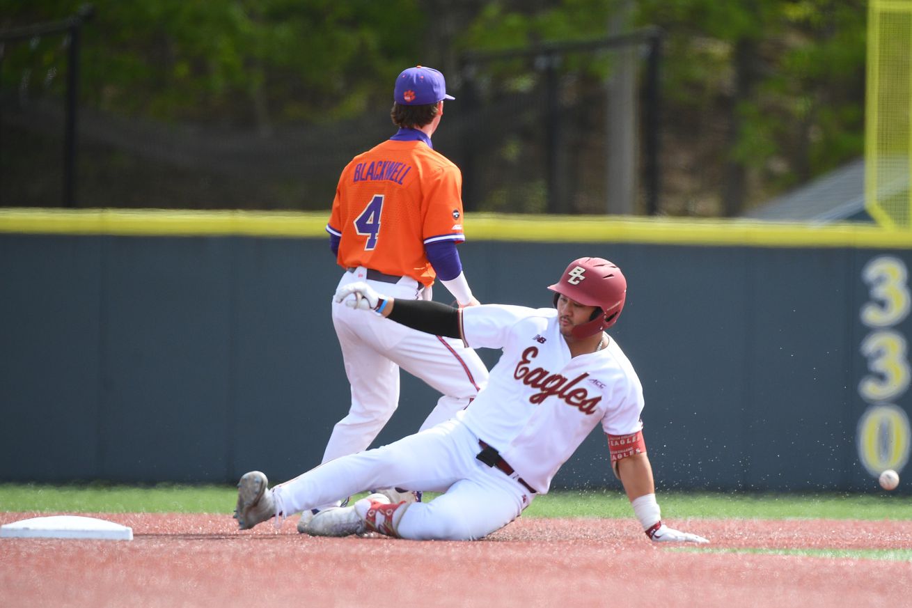COLLEGE BASEBALL: APR 28 Clemson at Boston College