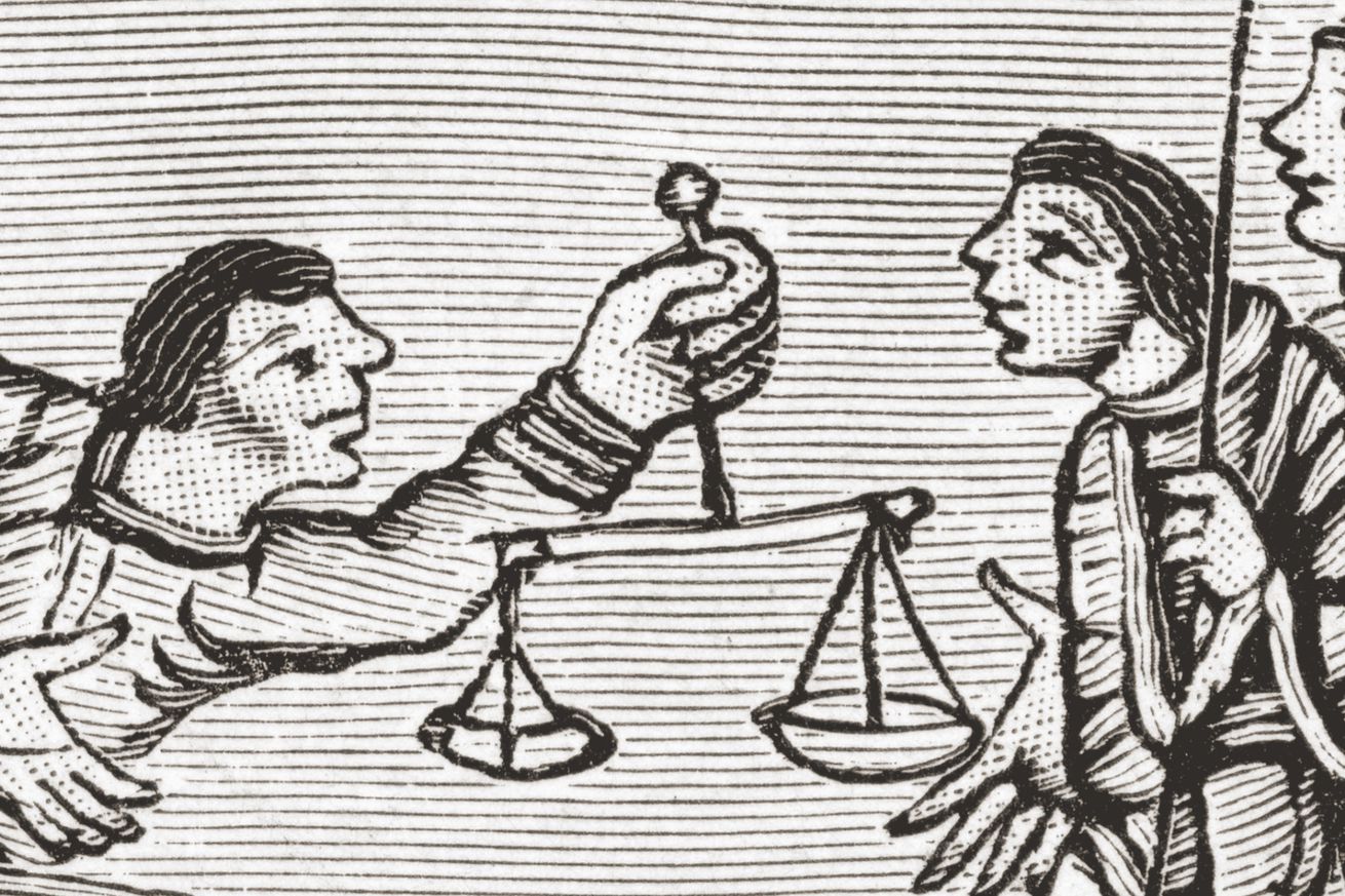 Officers Receiving And Weighing Coin At The Exchequer