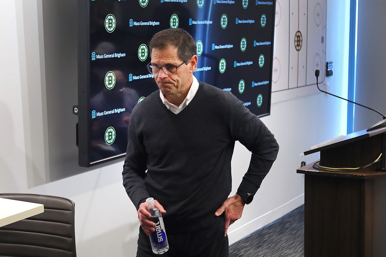 Don Sweeney has fired three coaches. If the Bruins GM can’t figure out how to improve this team, he might be next.