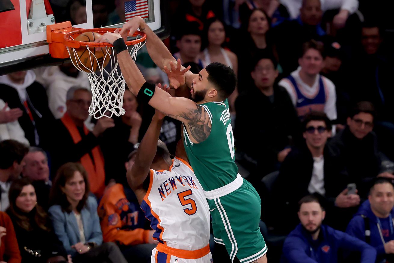 Boston Celtics v New York Knicks