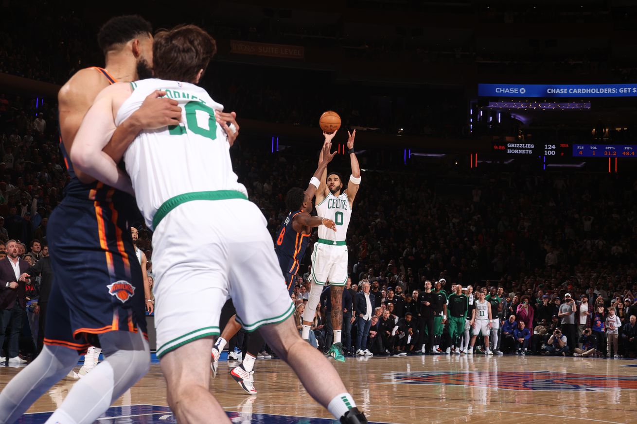 Boston Celtics v New York Knicks