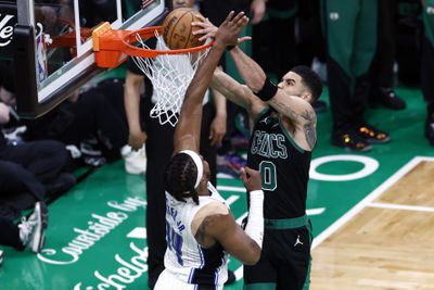 Magic’s physical play poses no issue for Celtics in Game 5 as they advance to second round