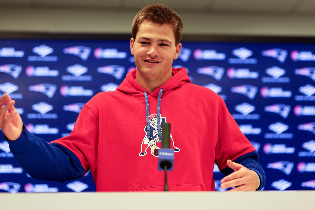 Drake Maye on Will Campbell, the Patriots’ other additions, and the offseason departures