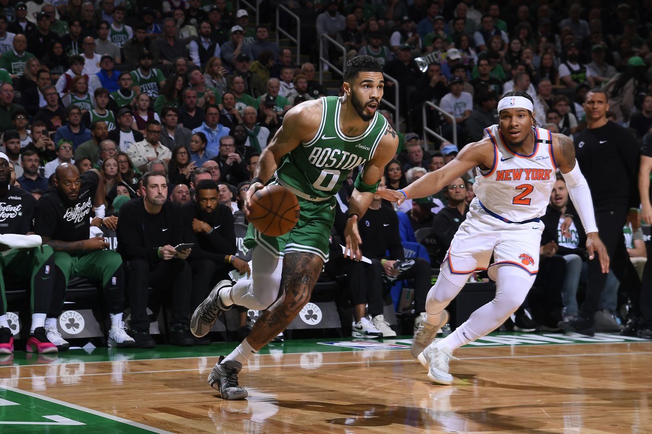 2025 NBA Playoffs - New York Knicks v Boston Celtics - Game Two