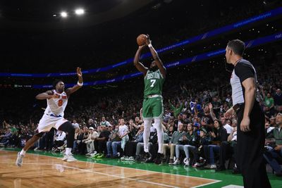 2025 NBA Playoffs - New York Knicks v Boston Celtics - Game Two