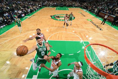 2025 NBA Playoffs - New York Knicks v Boston Celtics - Game Two