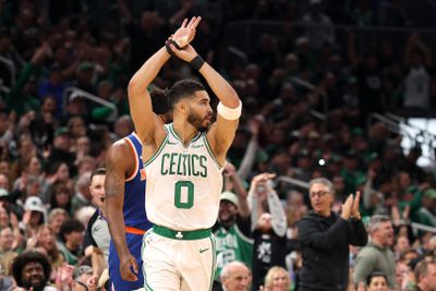 New York Knicks v Boston Celtics - Game One