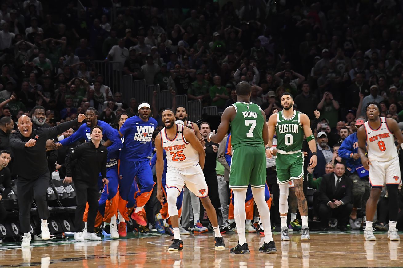 2025 NBA Playoffs - New York Knicks v Boston Celtics - Game Two