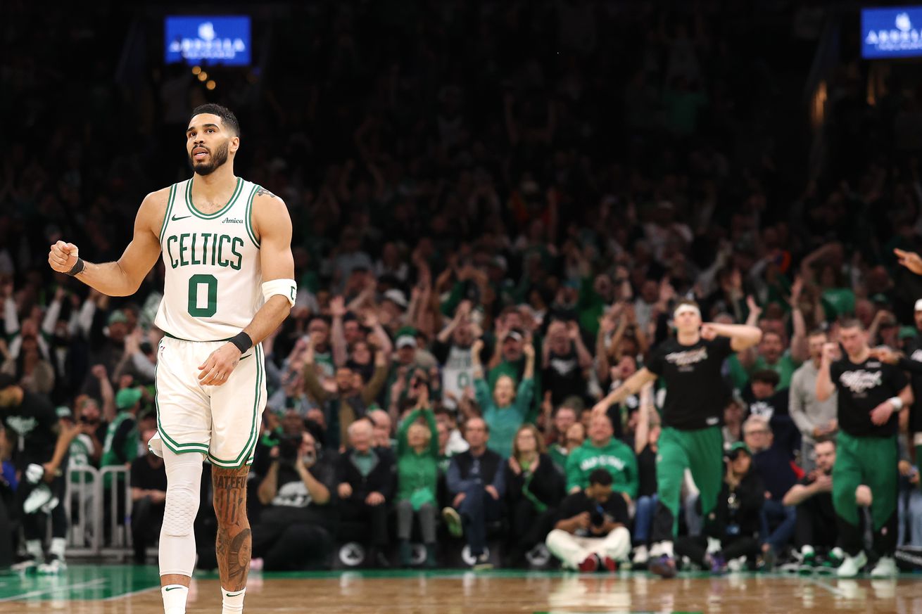 New York Knicks v Boston Celtics - Game One