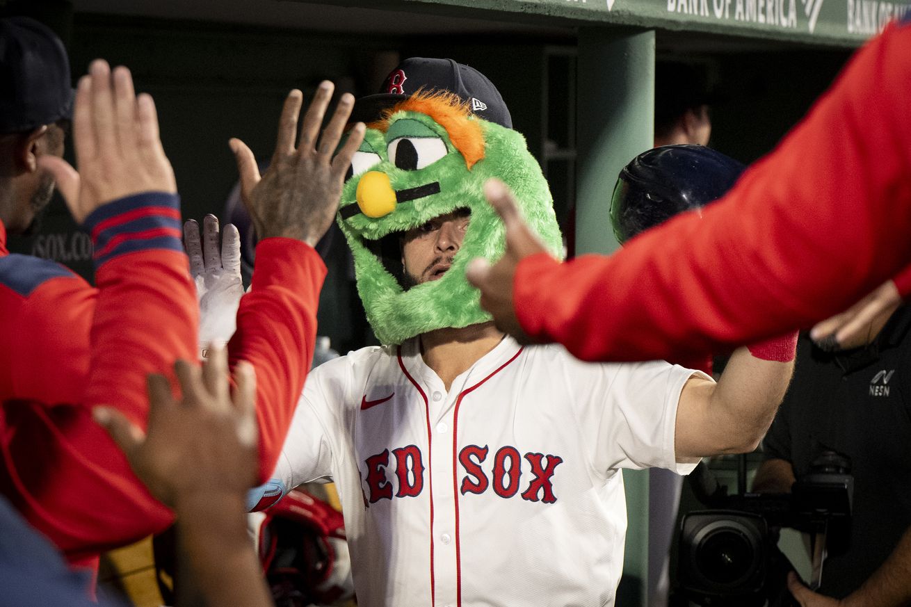 TEXAS RANGERS V BOSTON RED SOX