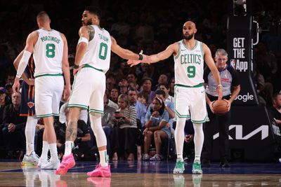 2025 NBA Playoffs - Boston Celtics v New York Knicks - Game Four