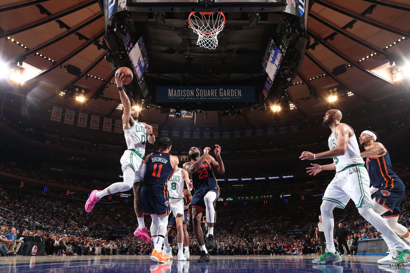 2025 NBA Playoffs - Boston Celtics v New York Knicks - Game Four
