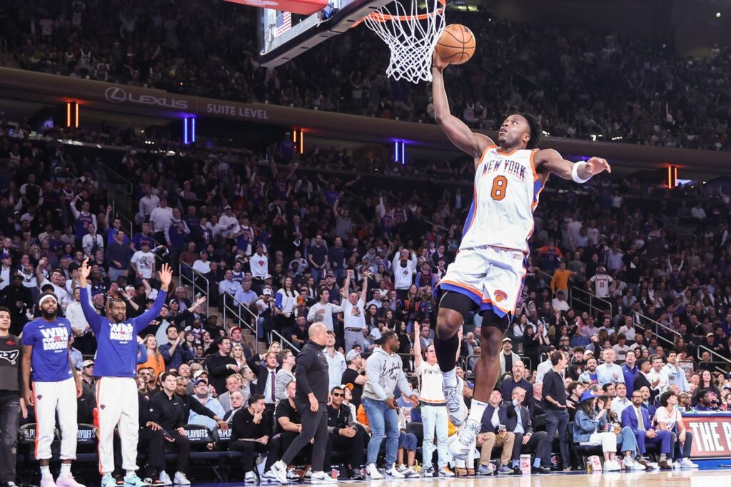 OG Anunoby has been key to the Knicks playoffs run, contributing to the ticket frenzy