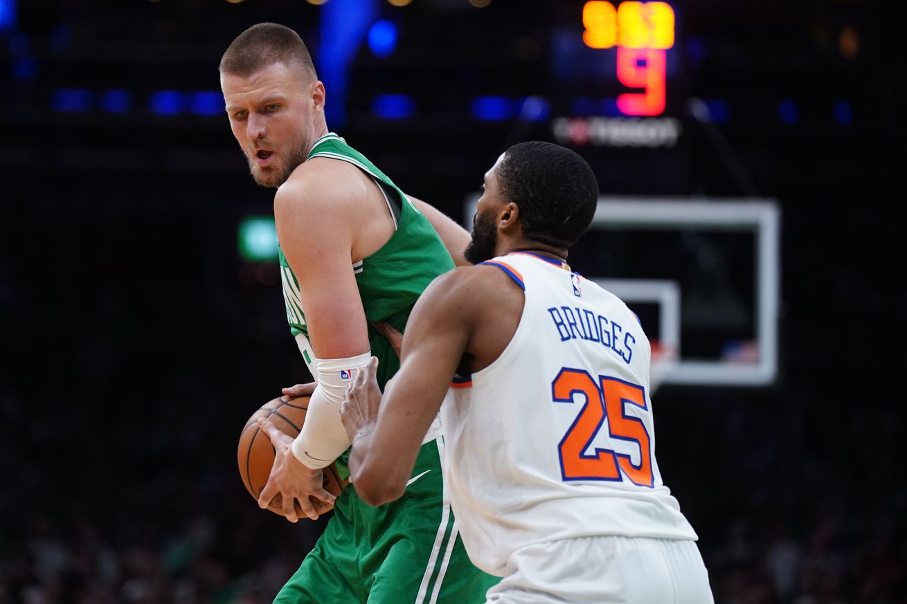 NBA: Playoffs-New York Knicks at Boston Celtics