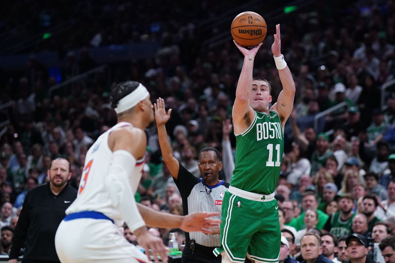 NBA: Playoffs-New York Knicks at Boston Celtics