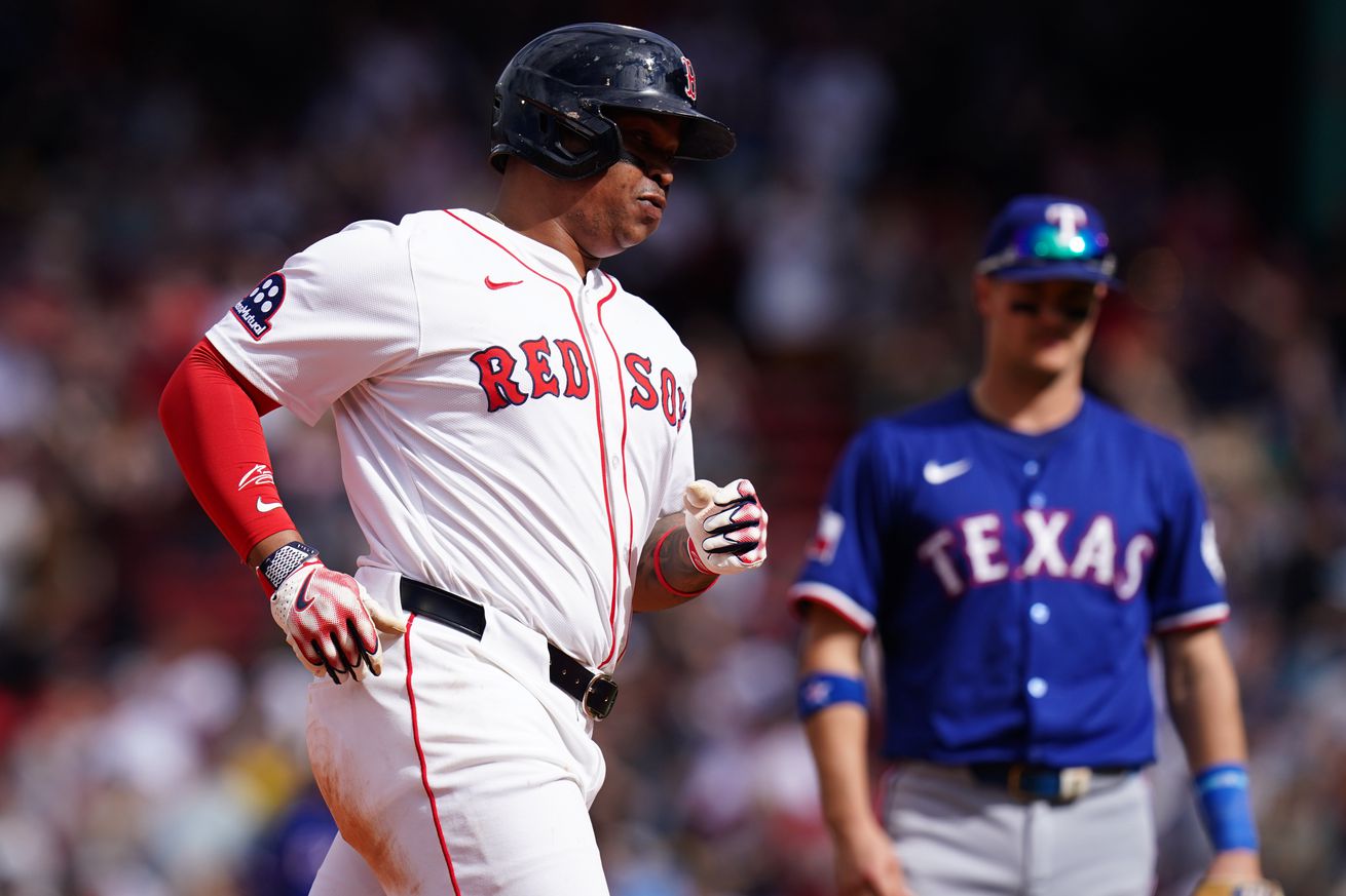 MLB: Texas Rangers at Boston Red Sox