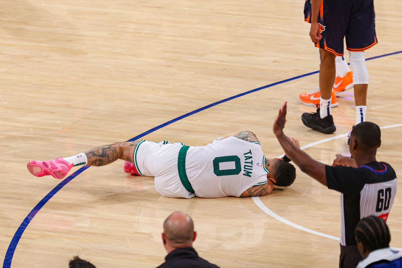 NBA: Playoffs-Boston Celtics at New York Knicks