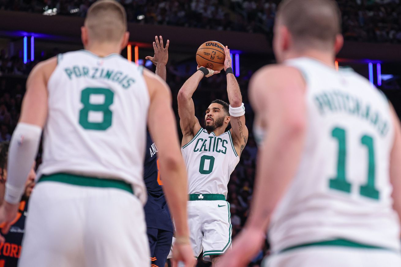 NBA: Playoffs-Boston Celtics at New York Knicks