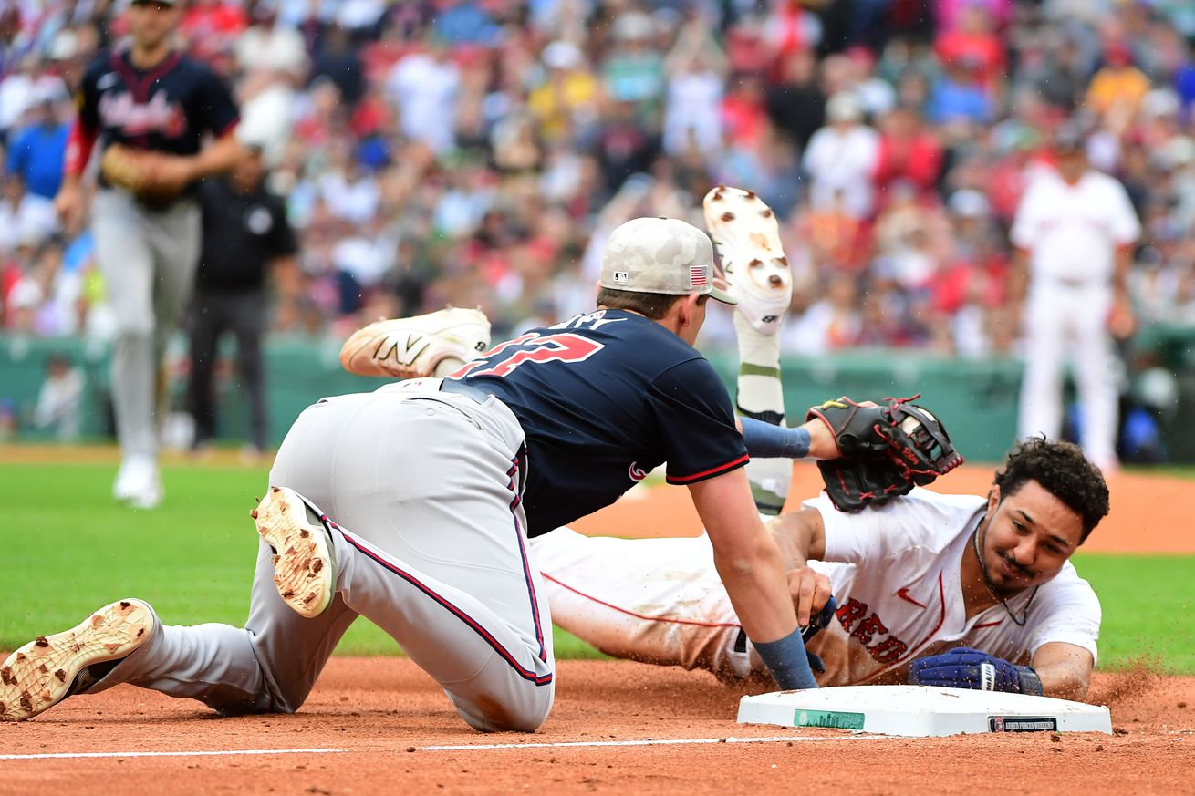 MLB: Atlanta Braves at Boston Red Sox