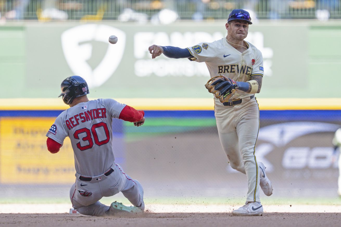 MLB: Boston Red Sox at Milwaukee Brewers