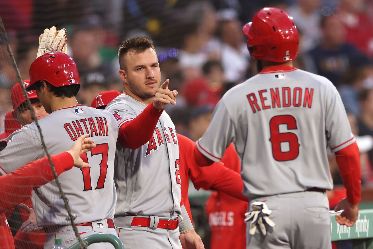 Los Angeles Angels v Boston Red Sox