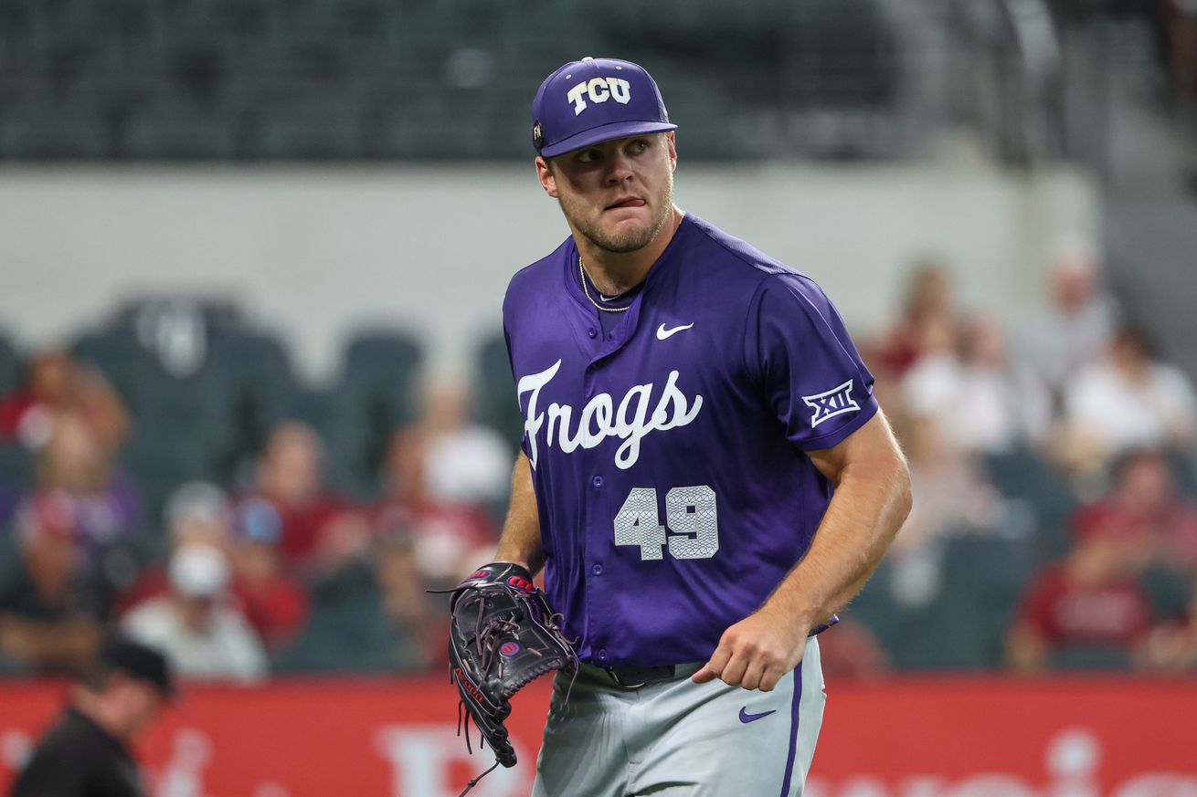 COLLEGE BASEBALL: MAY 22 Big 12 Baseball Championship - Oklahoma vs TCU