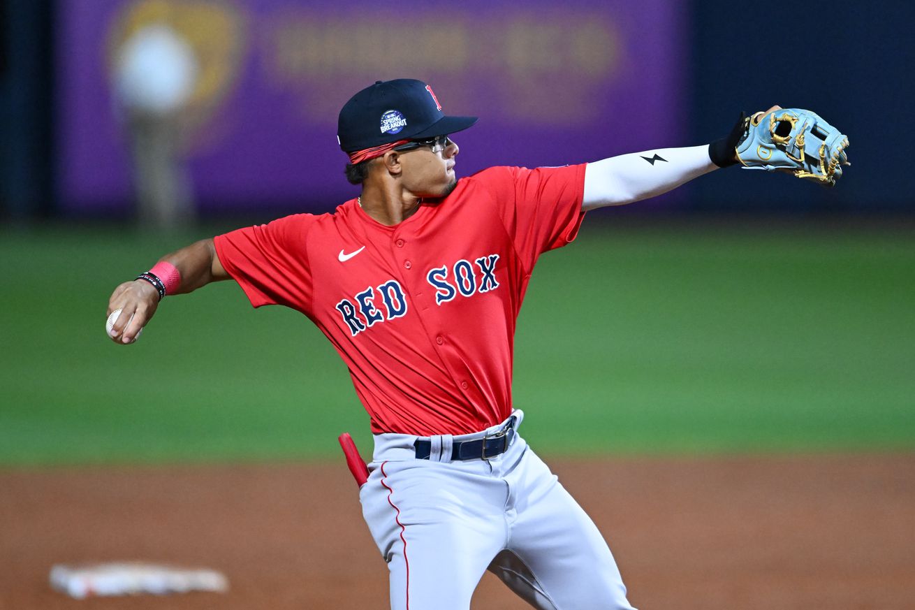 Spring Breakout - Boston Red Sox v Tampa Bay Rays